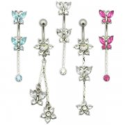 Jeweled Butterflies and Flowers <b>($0.99 Each)</b>